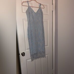 Spaghetti strap Lace Cami Bodycon Dress. Size medium.